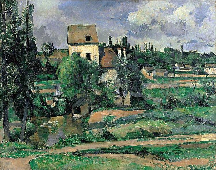 Paul Cezanne Le moulin sur la Couleuvre a Pontoise